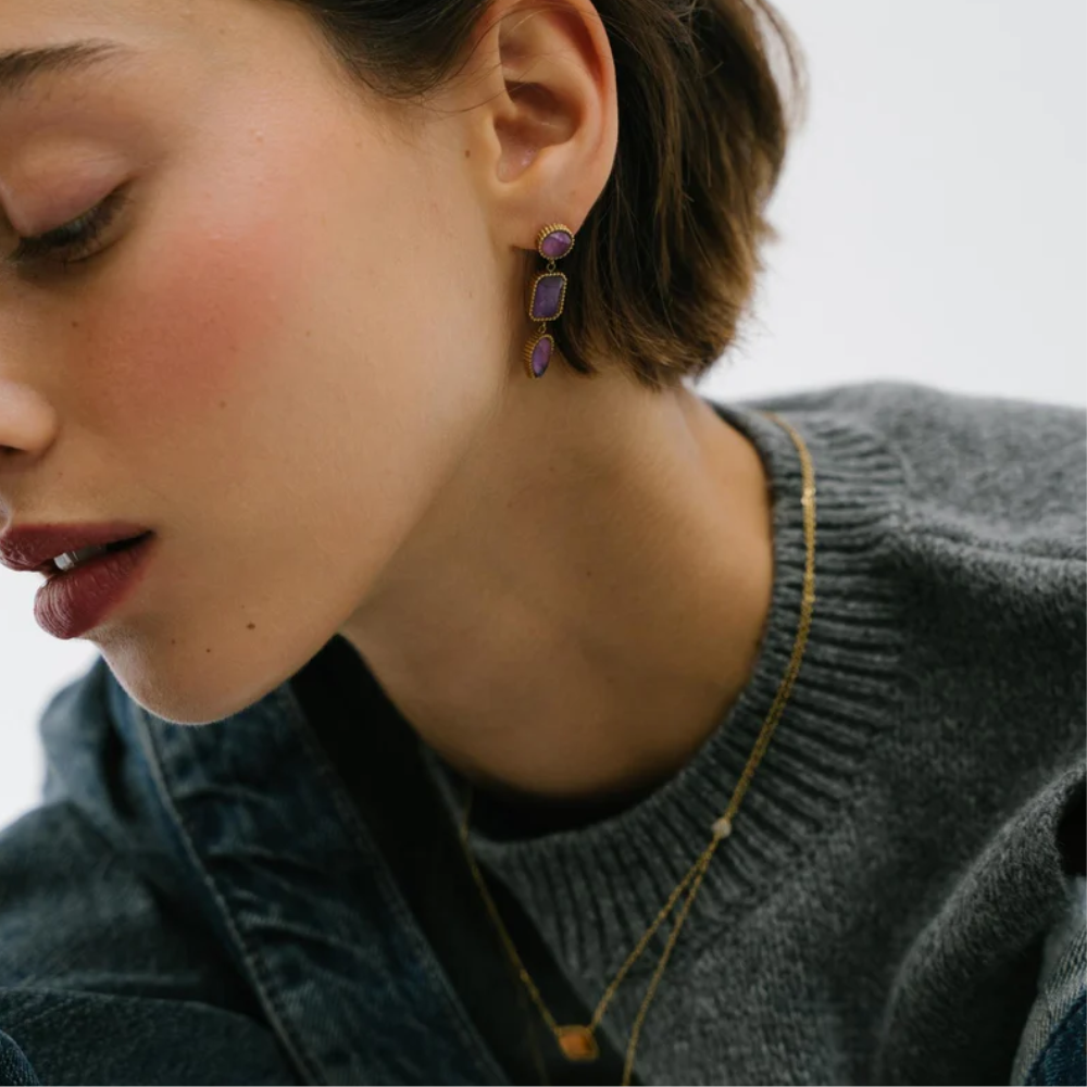 AEC PARIS Drop Persephone Earrings