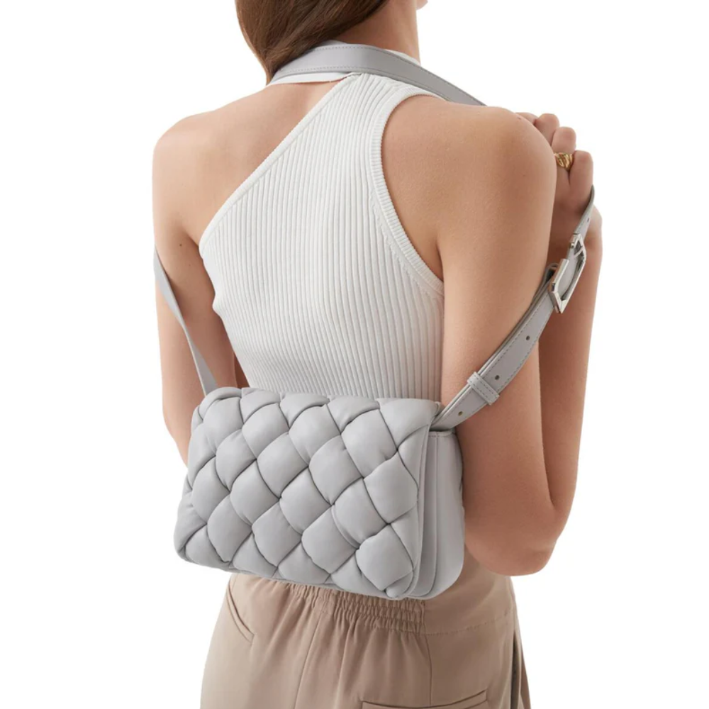 JW PEI Maze Bags Women Crossbody - Light Gray