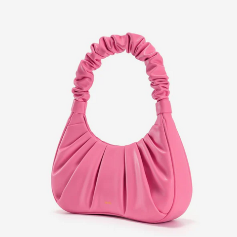 JW PEI Gabbi Ruched Hobo Handbag - Pink