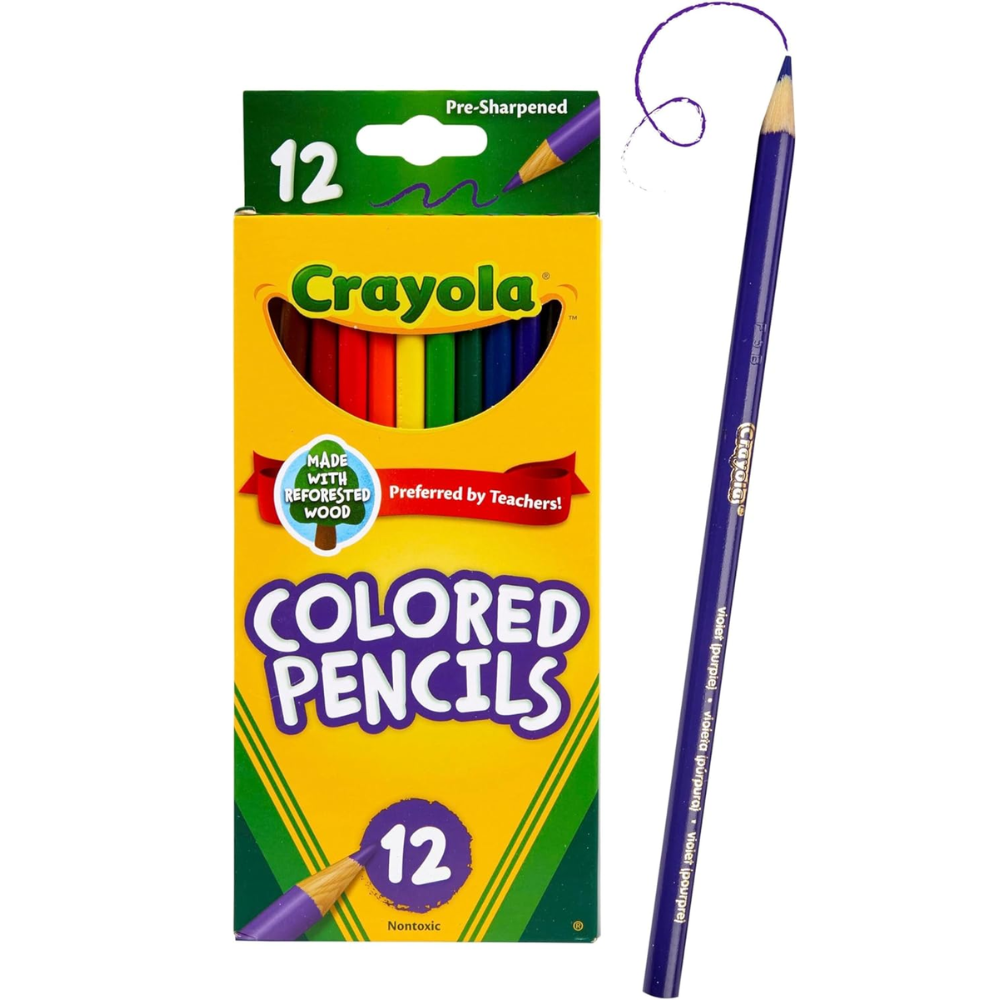 Crayola 12 Coloured Pencils