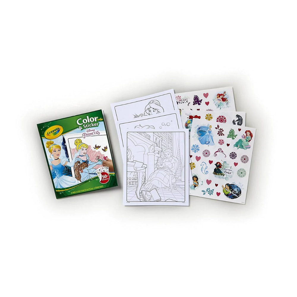 Crayola Color & Activity Pad, Disney Princess