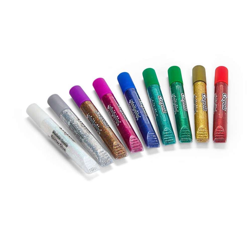 Crayola 9 Washable Glitter Glue