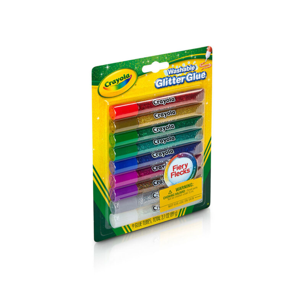 Crayola 9 Washable Glitter Glue