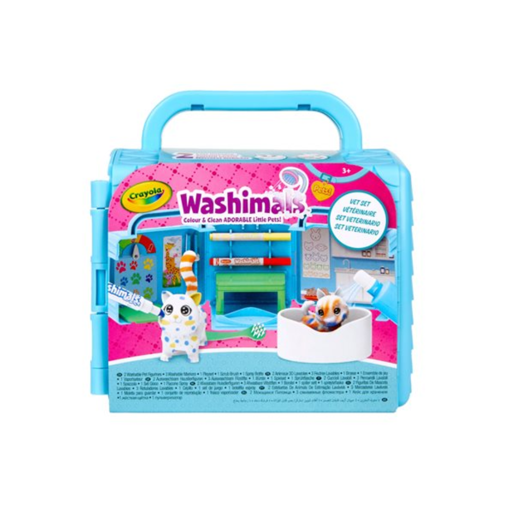 Crayola Washimals Vet Clinic Playset
