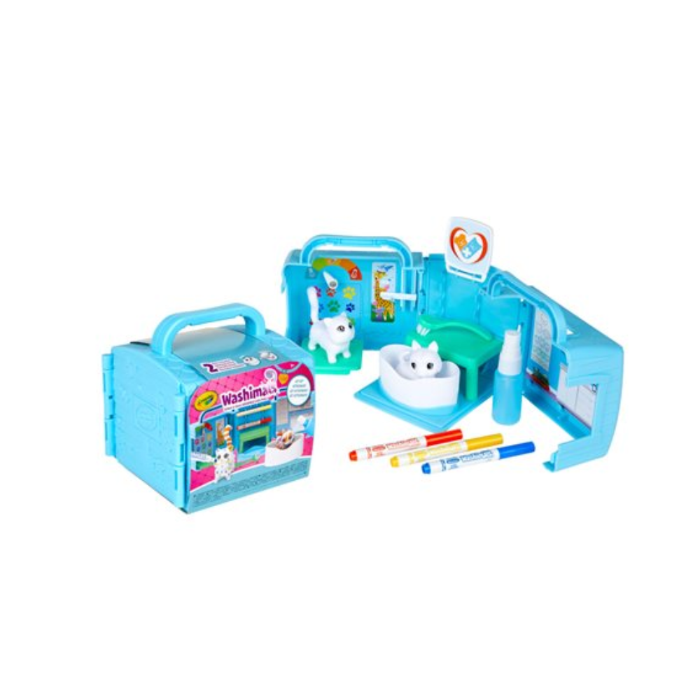 Crayola Washimals Vet Clinic Playset