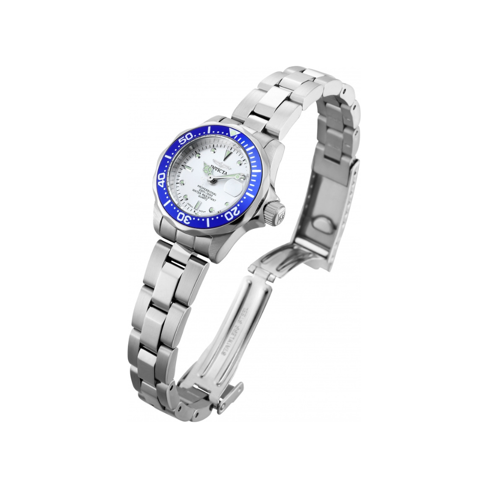Ρολόι Invicta Pro Diver Silver Dial Stainless Steel 14125 Quartz - Γυναικείο