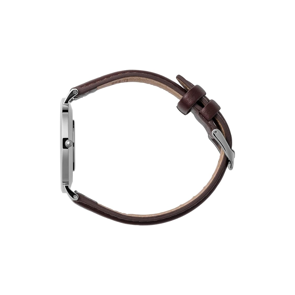 Ρολόι Ice-Watch - CITY classic Brown silver - Men's wristwatch with leather strap