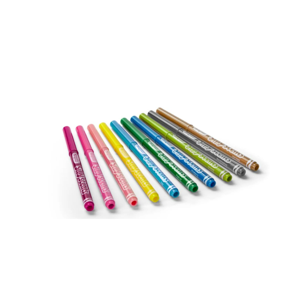Crayola 10 Washable Fineline Scented Markers