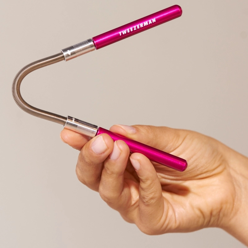 Tweezerman Smooth Finish Facial Hair Remover Pink (Comes With Free Tweezerette)