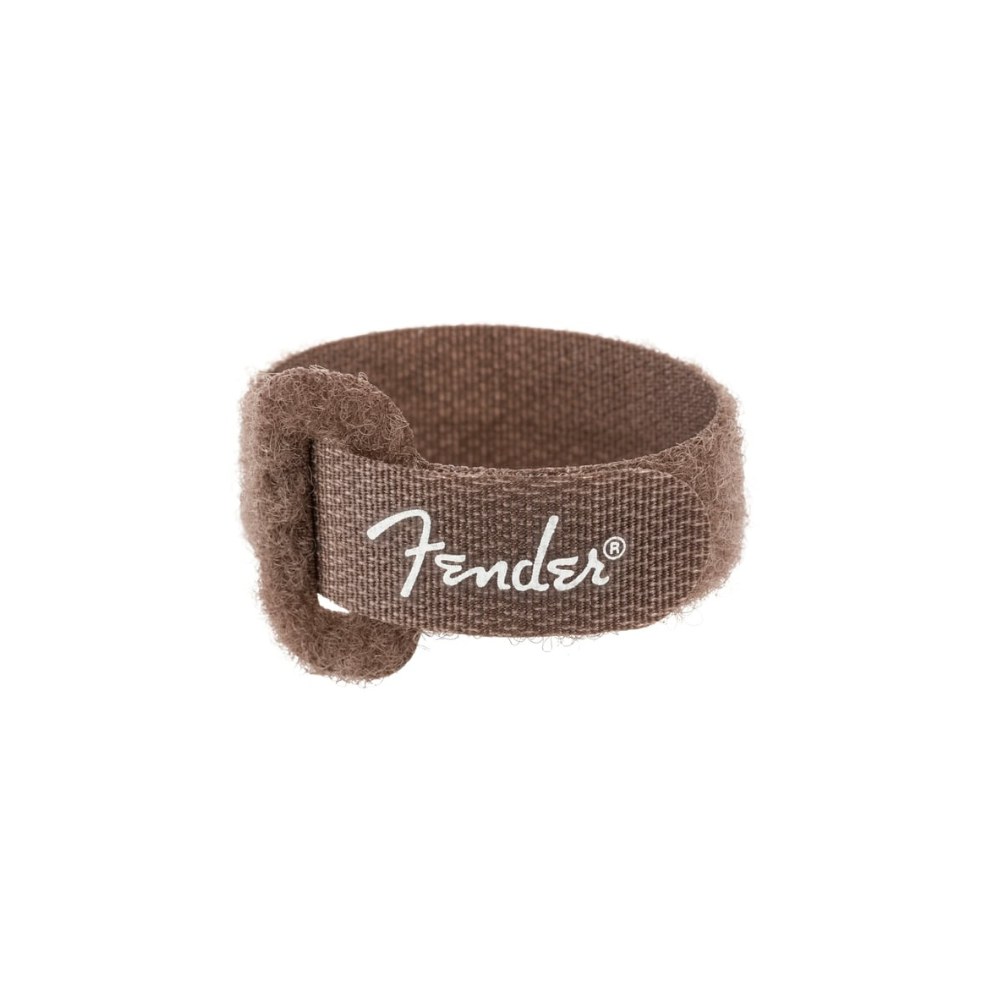 Fender Cable Ties 7", 3 Black and 3 Brown