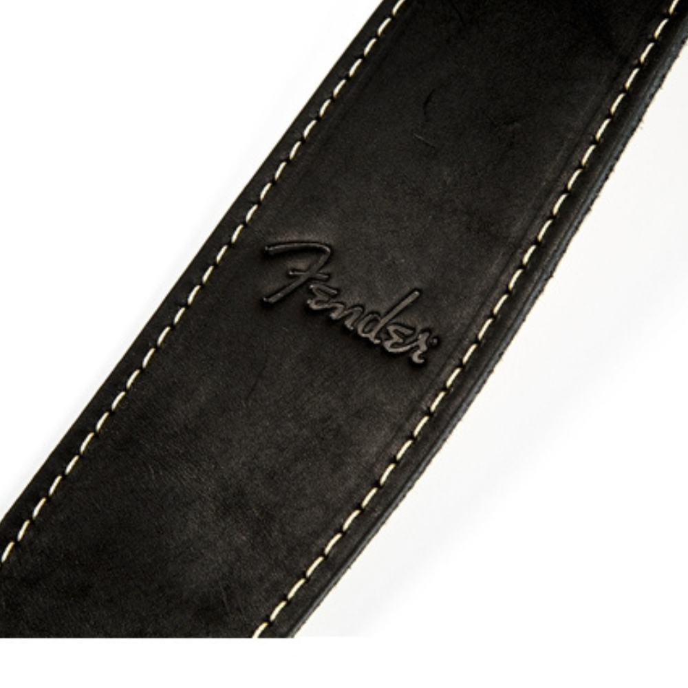 Fender Ζώνη κιθάρας Ball Glove Leather Black
