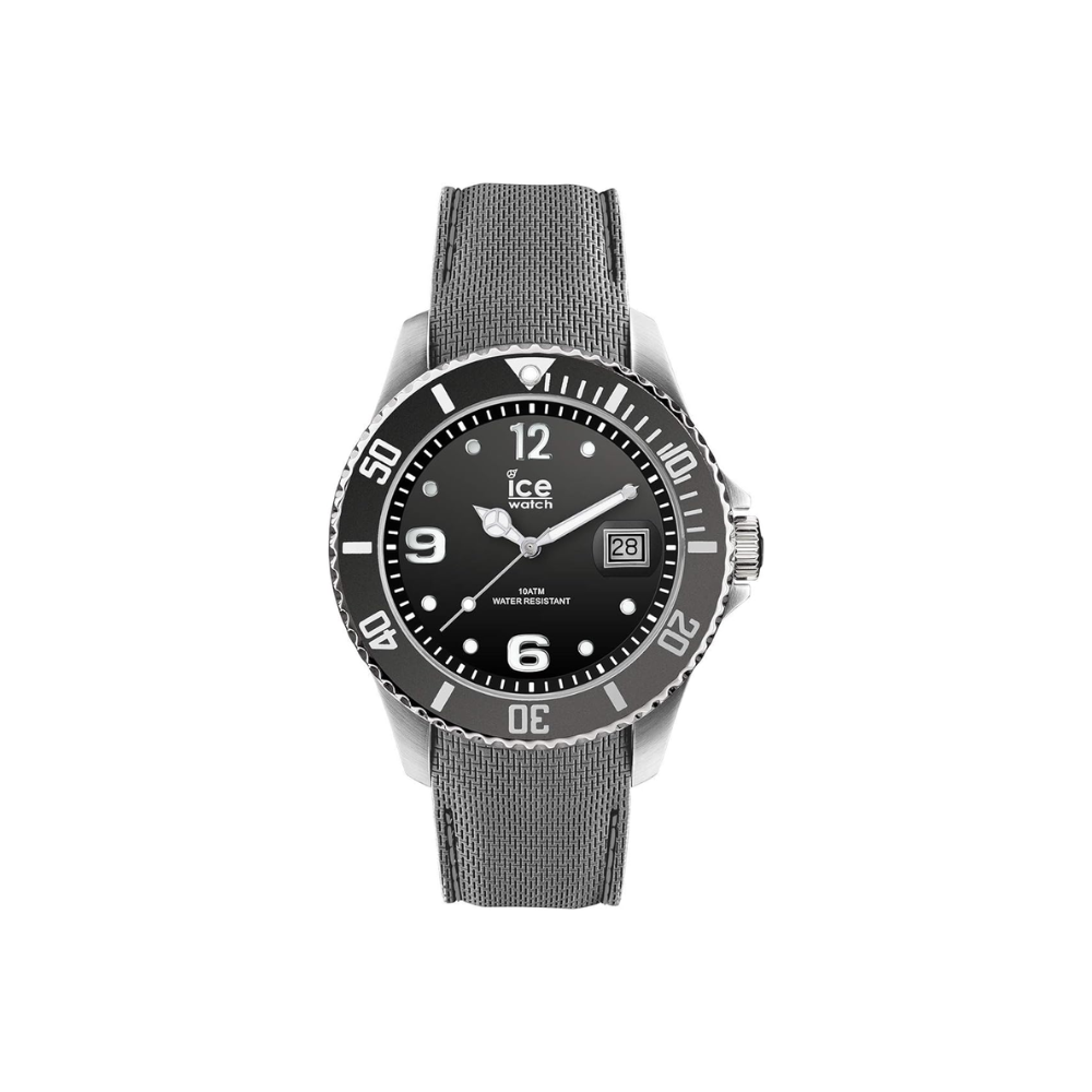 Ρολόι Ice-Watch ICE steel Grey Men's wristwatch with silicon strap