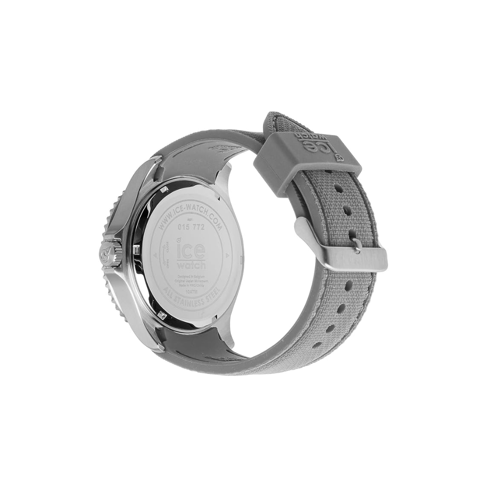 Ρολόι Ice-Watch ICE steel Grey Men's wristwatch with silicon strap