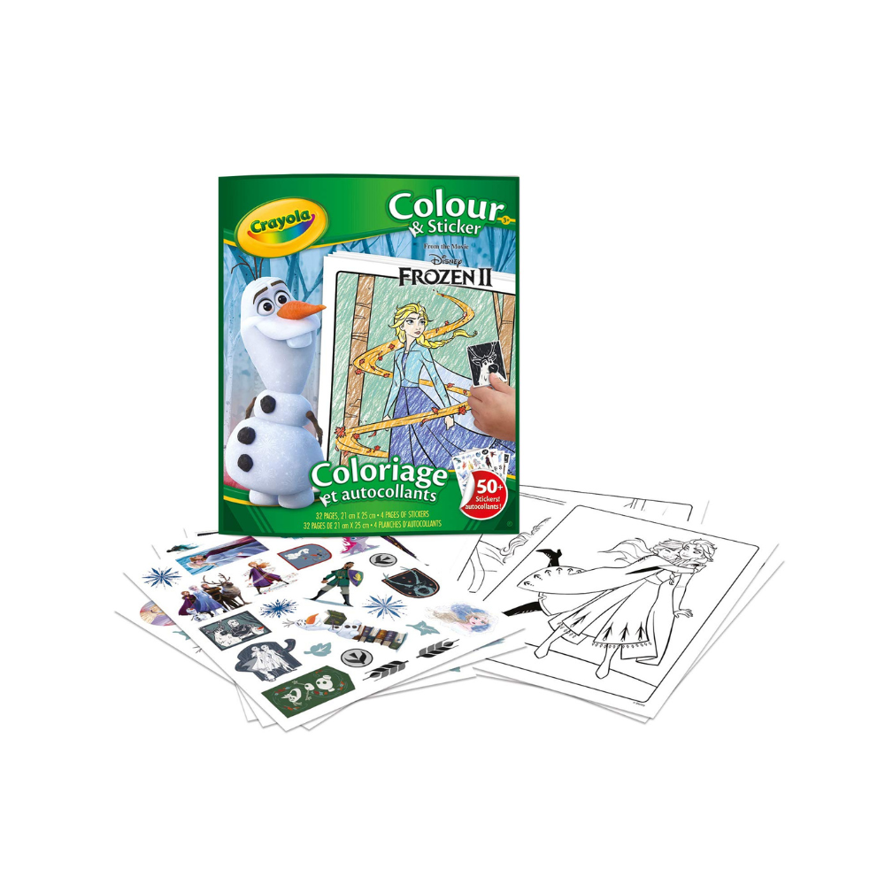 Crayola Color & Sticker Disney Frozen