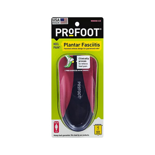 ProFoot Plantar Fasciitis Orthotic Women’s – 1 Pair