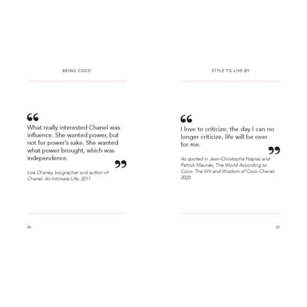 The Little Guide to Coco Chanel