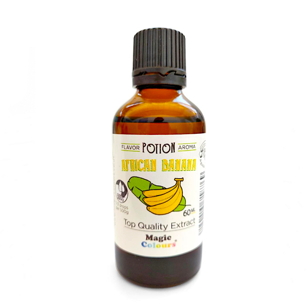 Magic Colours Άρωμα Αφρικάνικης Μπανάνας 60ml.