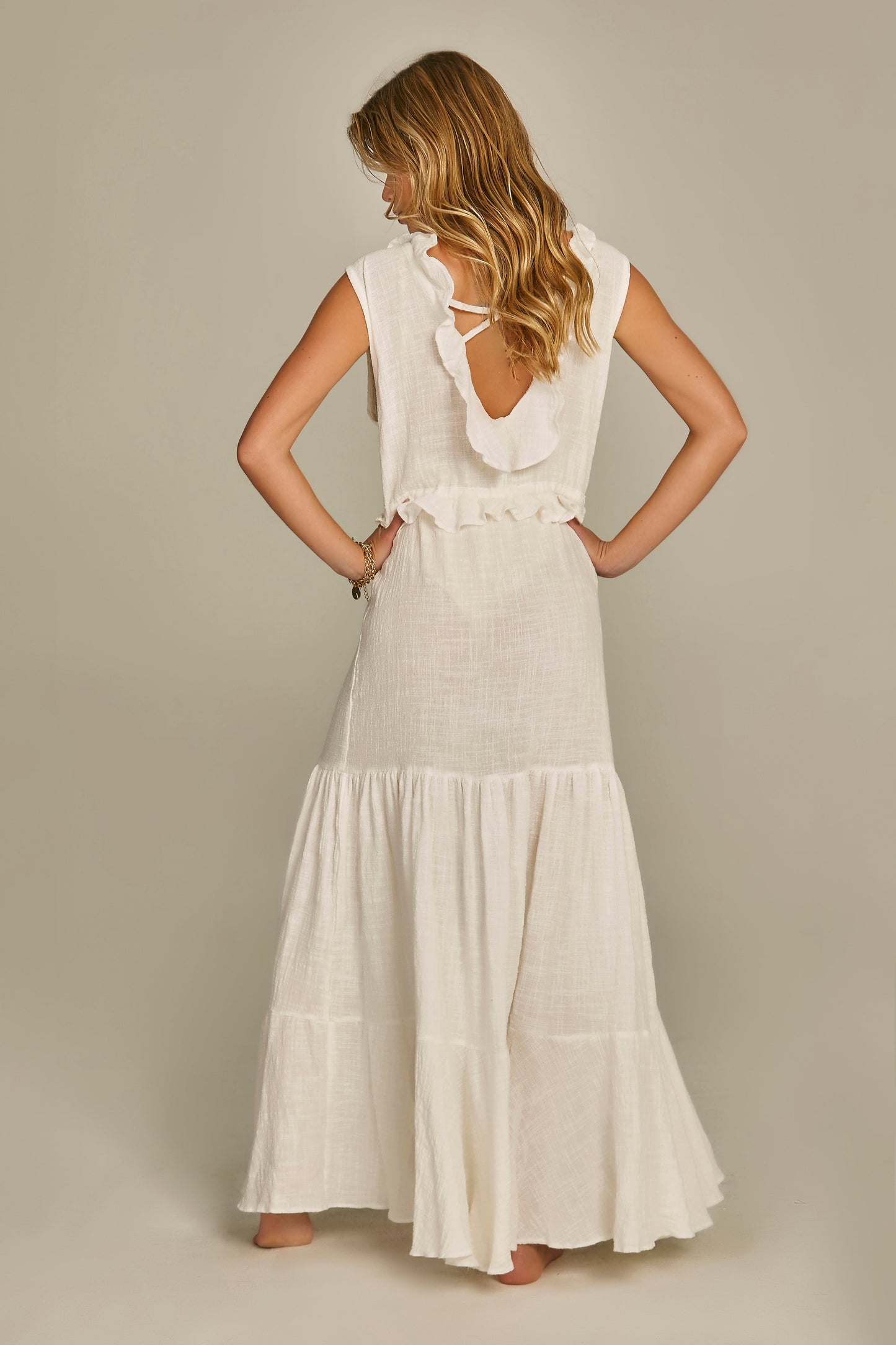 Robe Sophie Off Ivory