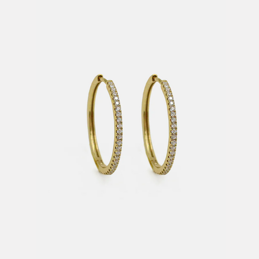 AEC PARIS Hoops Leela Etoilee Earrings