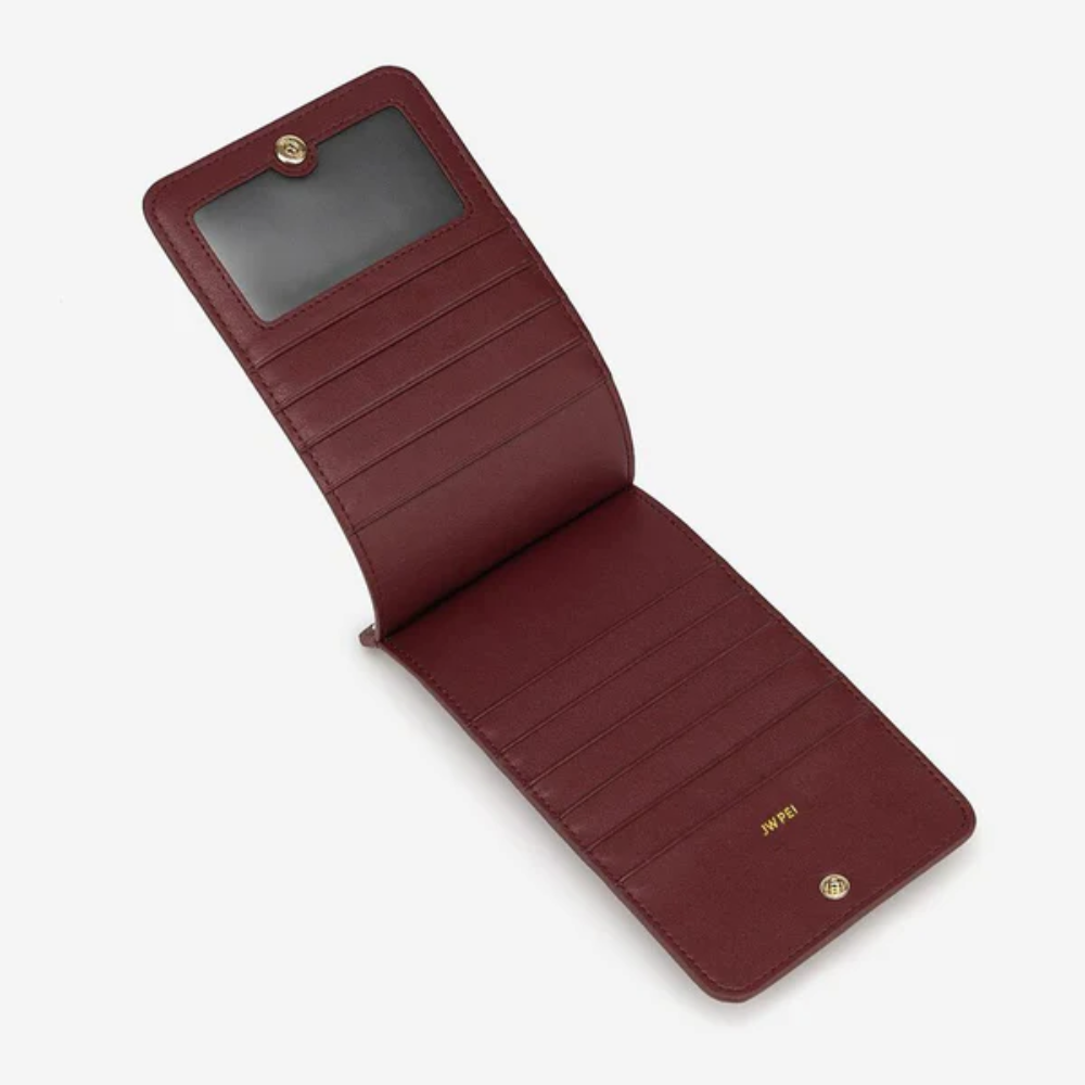 JW PEI Quinn Phone Bag -Burgundy Grained