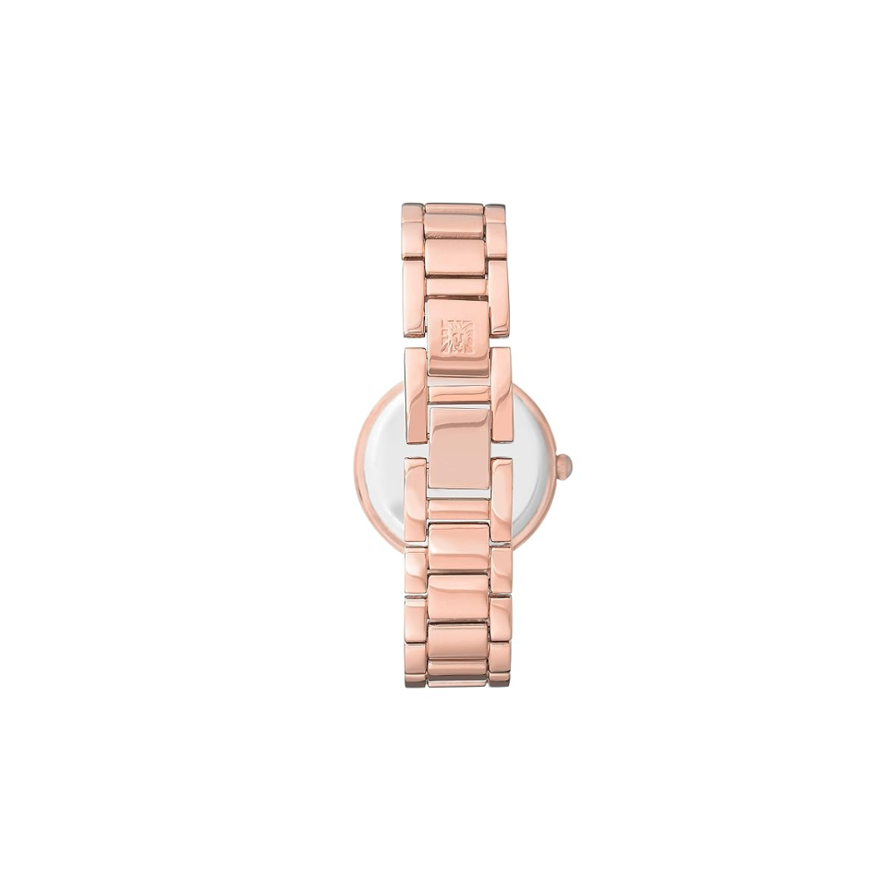 Ρολόι Anne Klein Women's  Rose Gold Tone Diamond Accented Bracelet Watch One Size Rose Gold