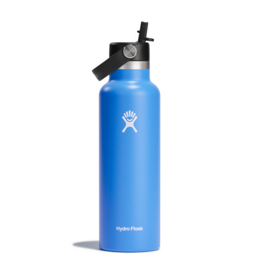 Θερμός Hydro Flask  Standard Mouth with Flex Straw Cap 0.6L