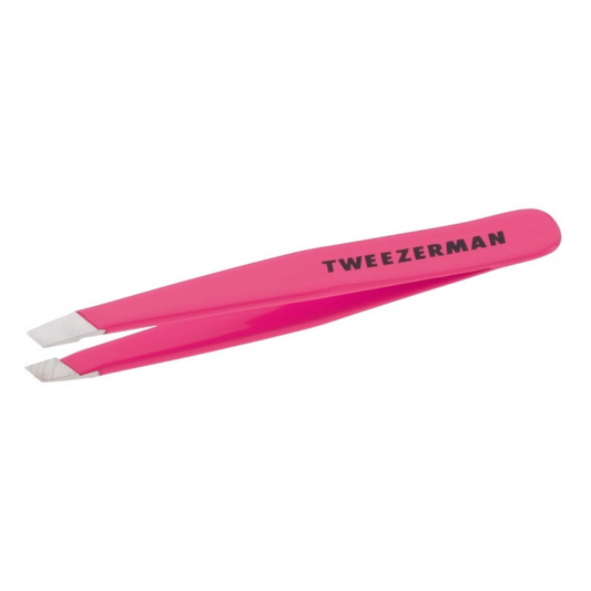 Tweezerman Mini Slant Tweezer Neon Pink