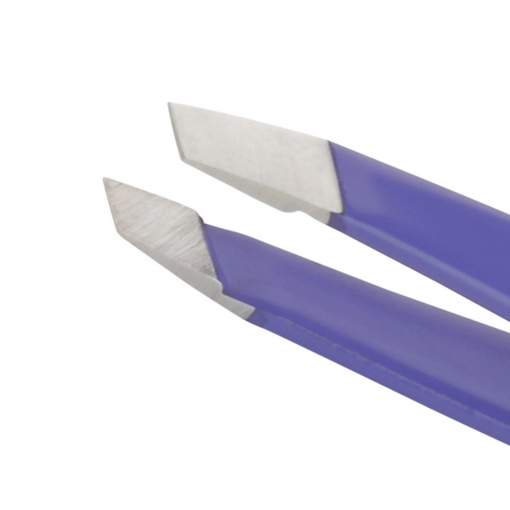 Tweezerman Mini Slant Tweezer Blooming Lilac