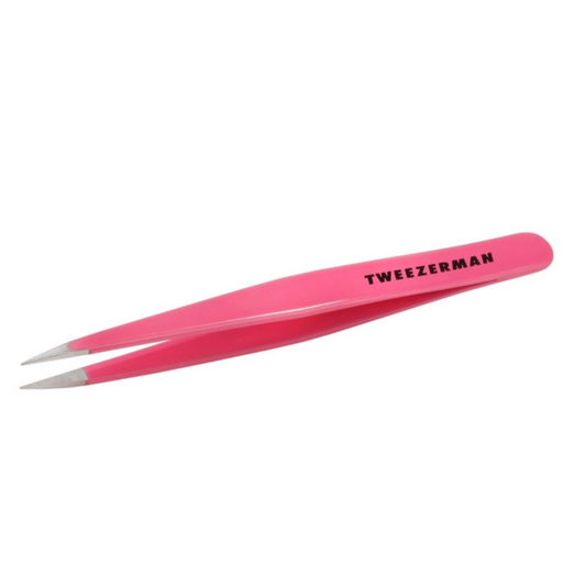 Tweezerman Point Slant Tweezer Pretty in Pink