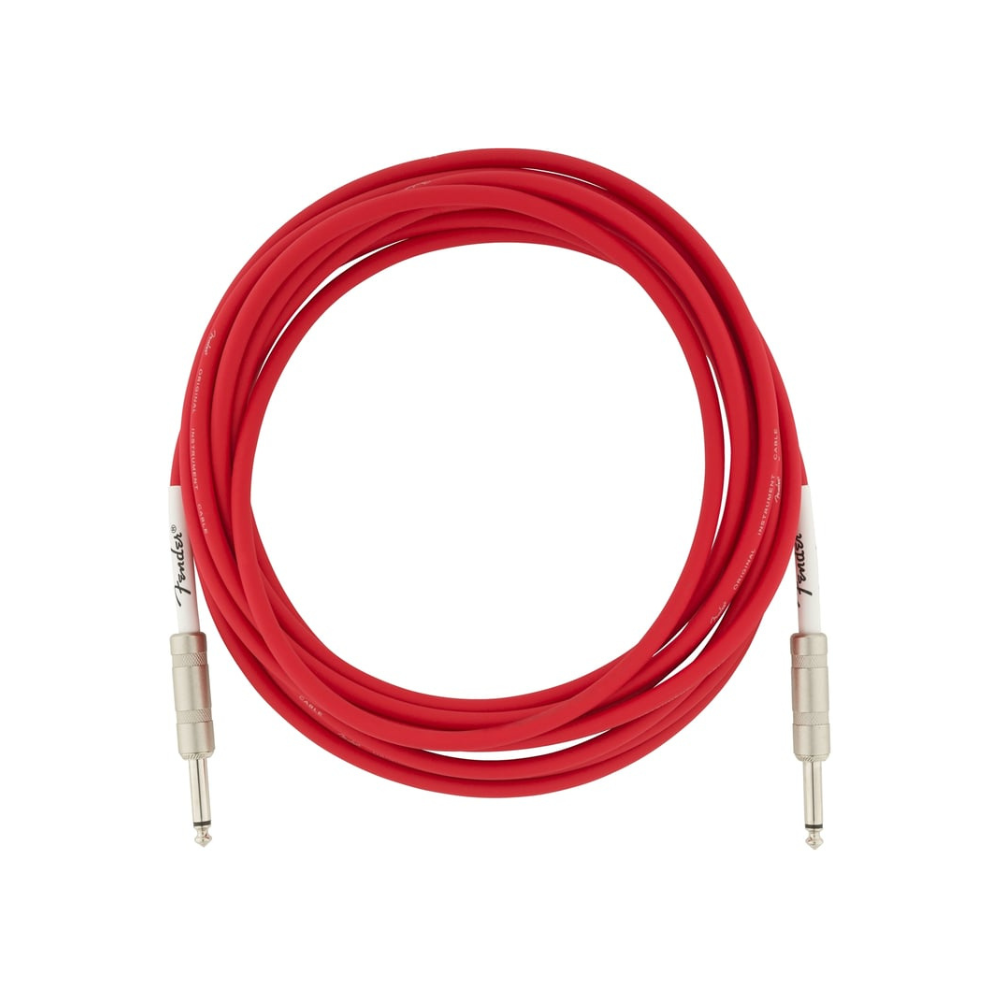 Fender Original 18.6' Inst Cable Fiesta Red