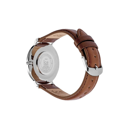 Ρολόι Ice-Watch - CITY classic Brown rose-gold- Men's wristwatch with leather strap