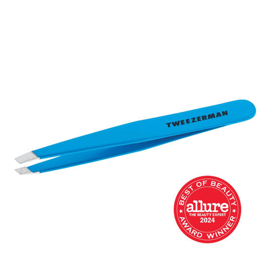 Tweezerman Blue Jewel Slant Tweezer