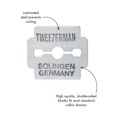 Tweezerman Callus Shaver Blades 20 Pack