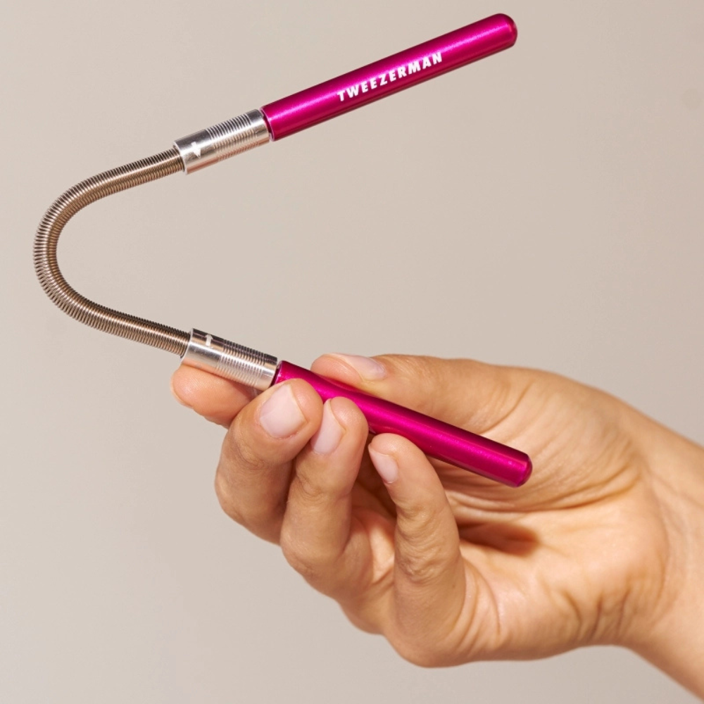 Tweezerman  Smooth Finish Facial Hair Remover Pink (Comes With Free Tweezerette)