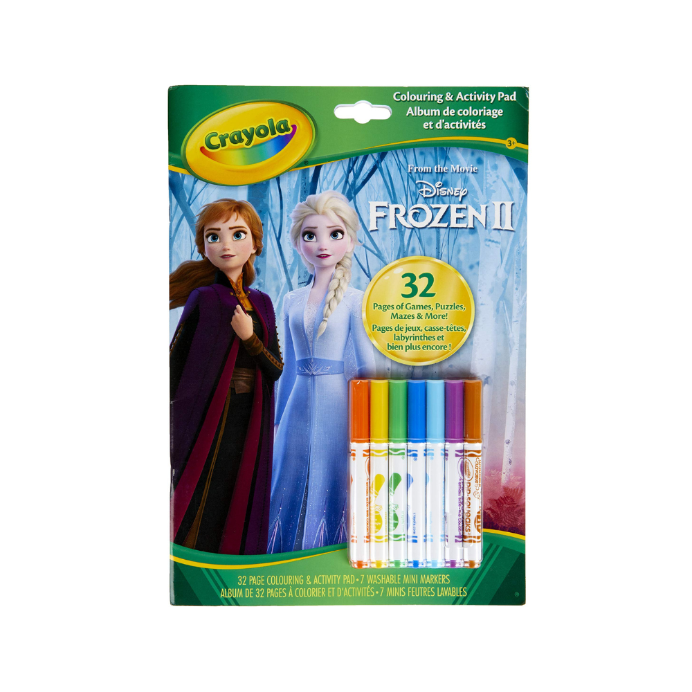 Crayola Frozen 2 coloring and activity book