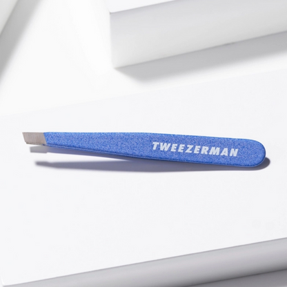 Tweezerman Mini Slant Tweezer Granite Sky