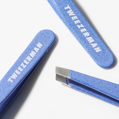 Tweezerman Mini Slant Tweezer Granite Sky