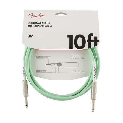 Fender Original 10' Inst Cable Surf Green