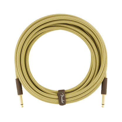 Fender Deluxe 18.6' Instrument Cable Tweed