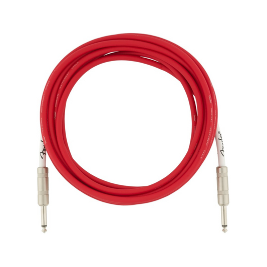 Fender Original 15' Inst Cable Fiesta Red