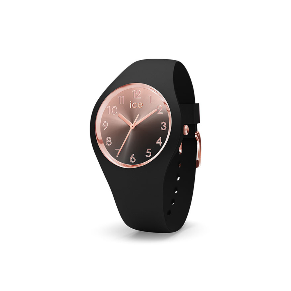 Ρολόι Ice Sunset Rose Gold/Black 34mm Small Watch