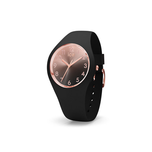 Ρολόι Ice Sunset Rose Gold/Black 34mm Small Watch