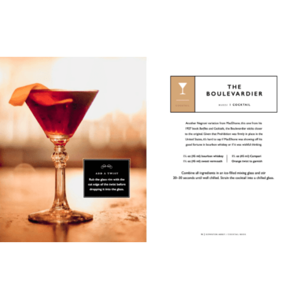 The Official Downton Abbey Cocktail Book