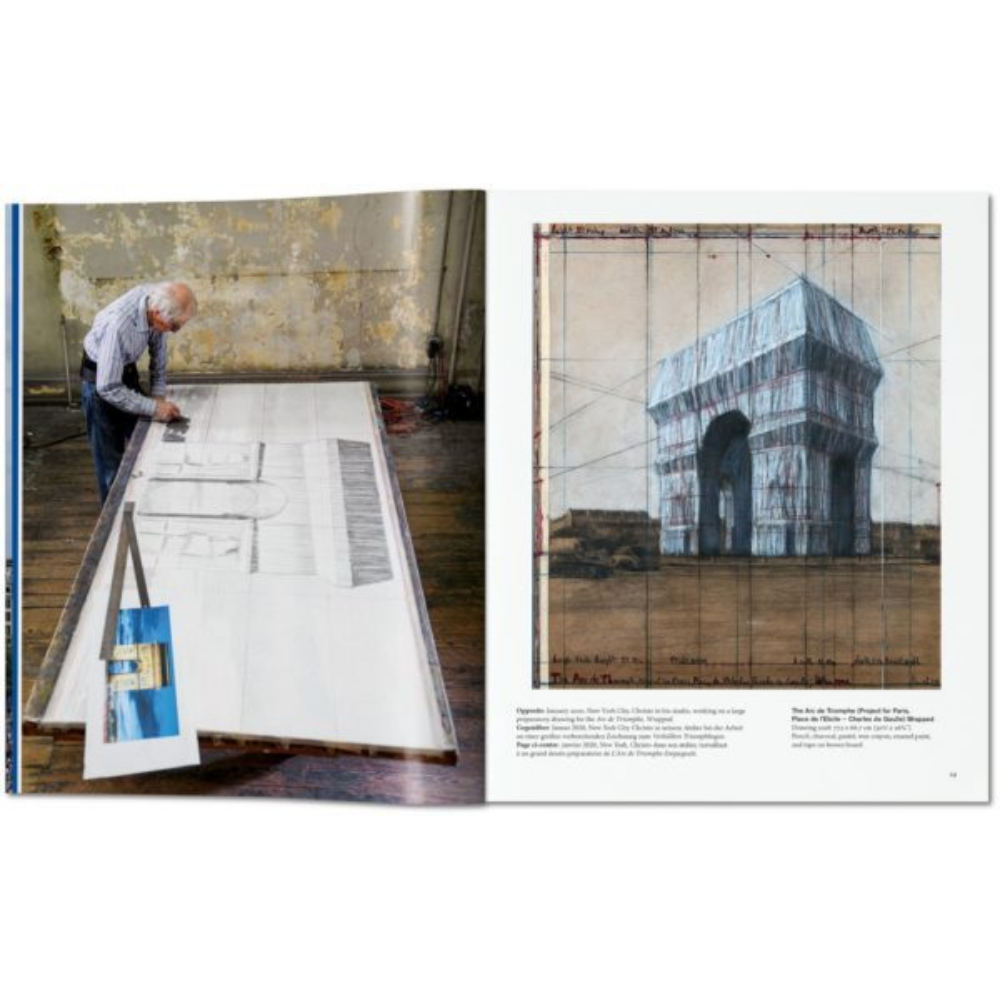 Christo and Jeanne-Claude. L’Arc de Triomphe, Wrapped